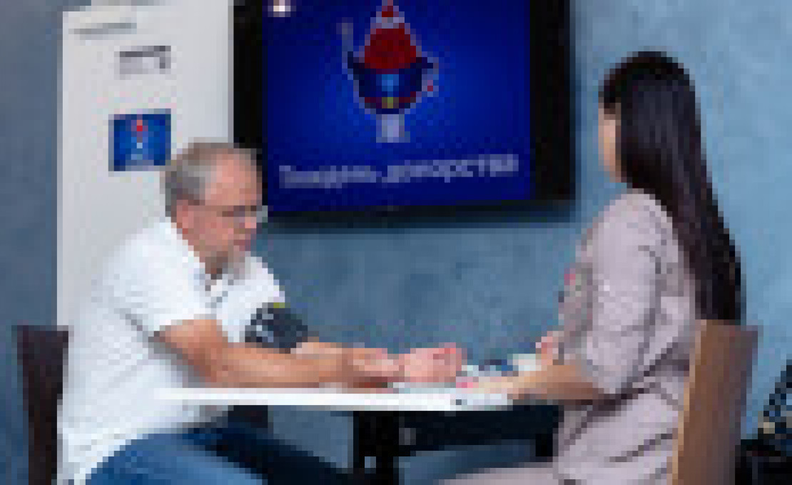 100 співробітників Київстару здали 45 літрів донорської крові (укр)