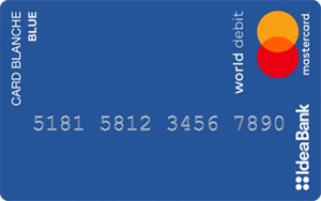 Card Blanche Blue