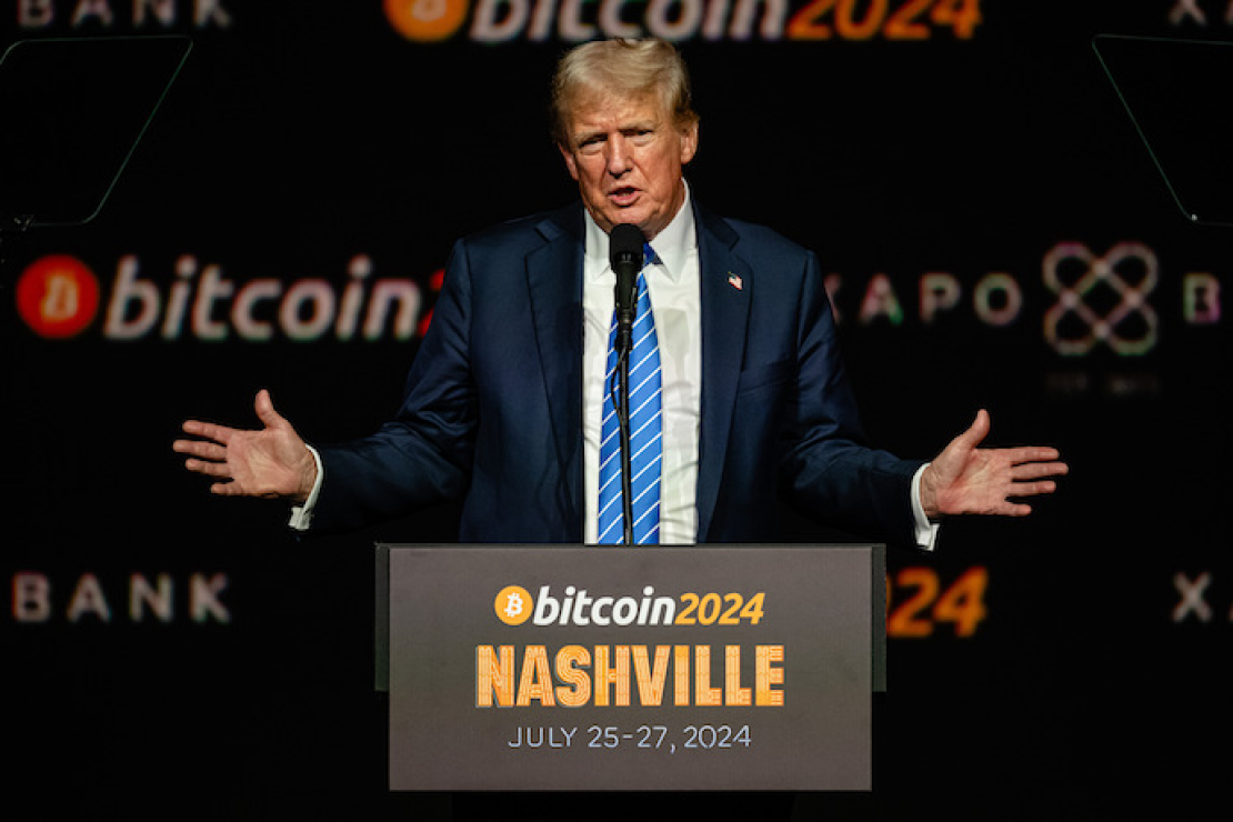 Трамп обещает сделать США мировым лидером в криптовалюте
