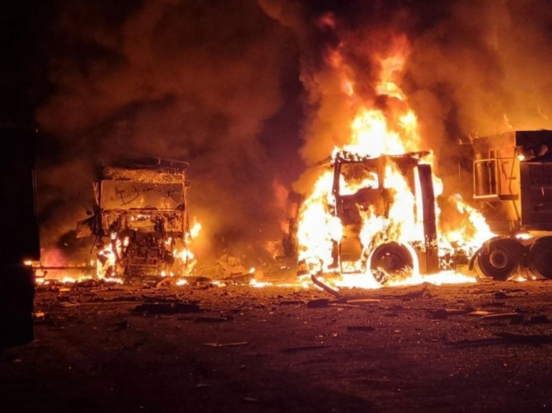 Під час нічної атаки на Рені та Ізмаїл РФ пошкодила зернові склади та ємності для олії